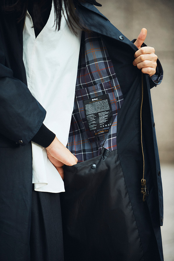 Barbour × YLÈVE for URBAN RESEARCH 人気モデルをベースに完全
