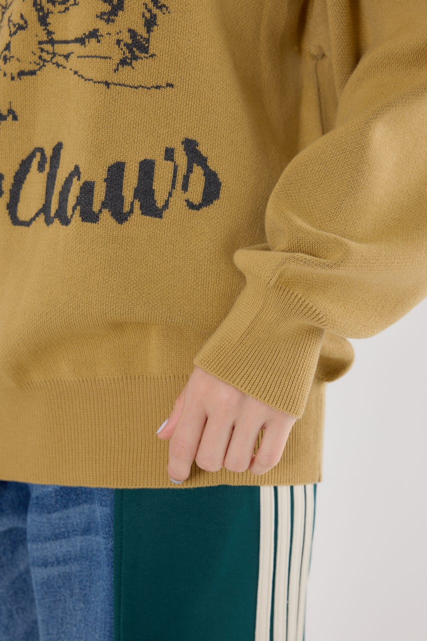 RODEO CROWNS WIDE BOWL | 【UNISEX】アニマルジャガードニット