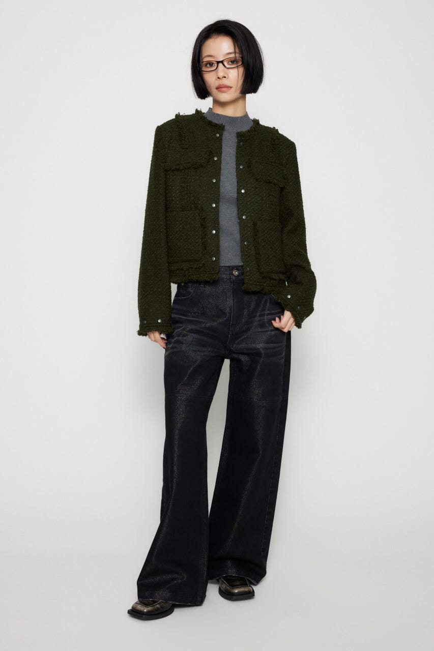 LAGUA GEM | COMPACT TWEED ジャケット (ジャケット ) |SHEL'TTER WEBSTORE