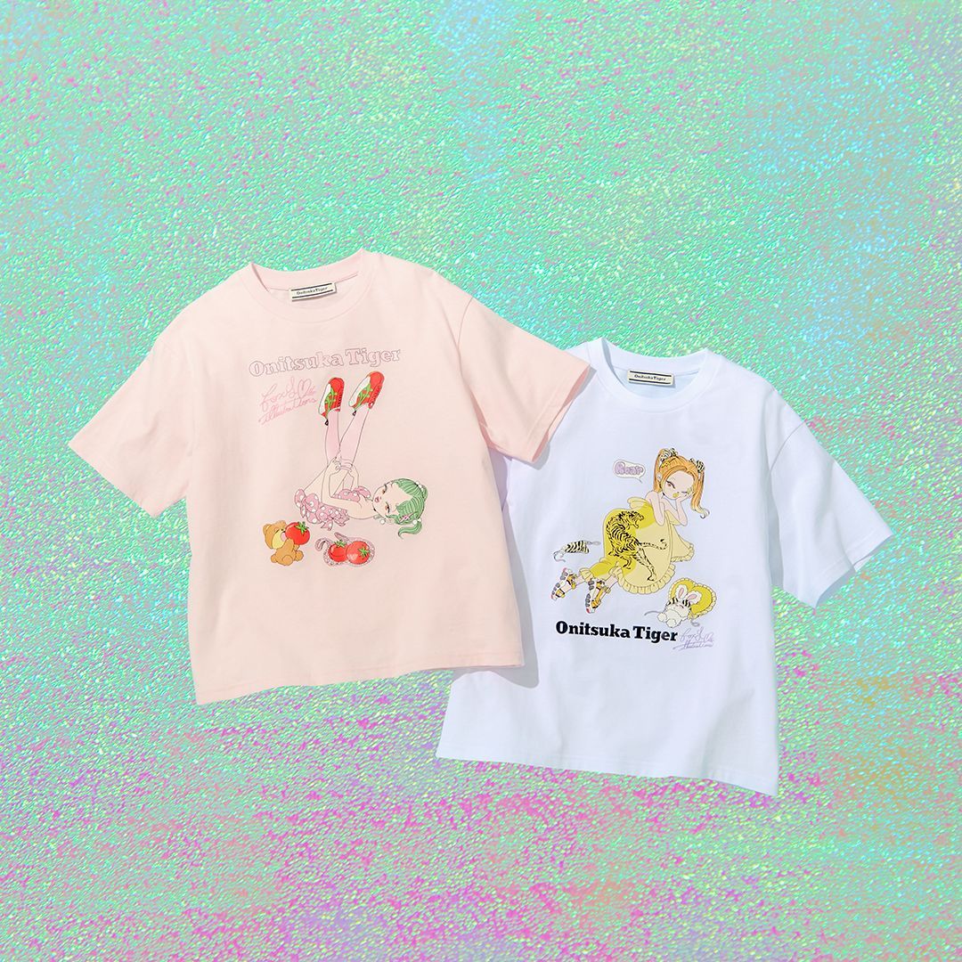 オニツカタイガー、人気イラストレーターfoxy illustrationsとの