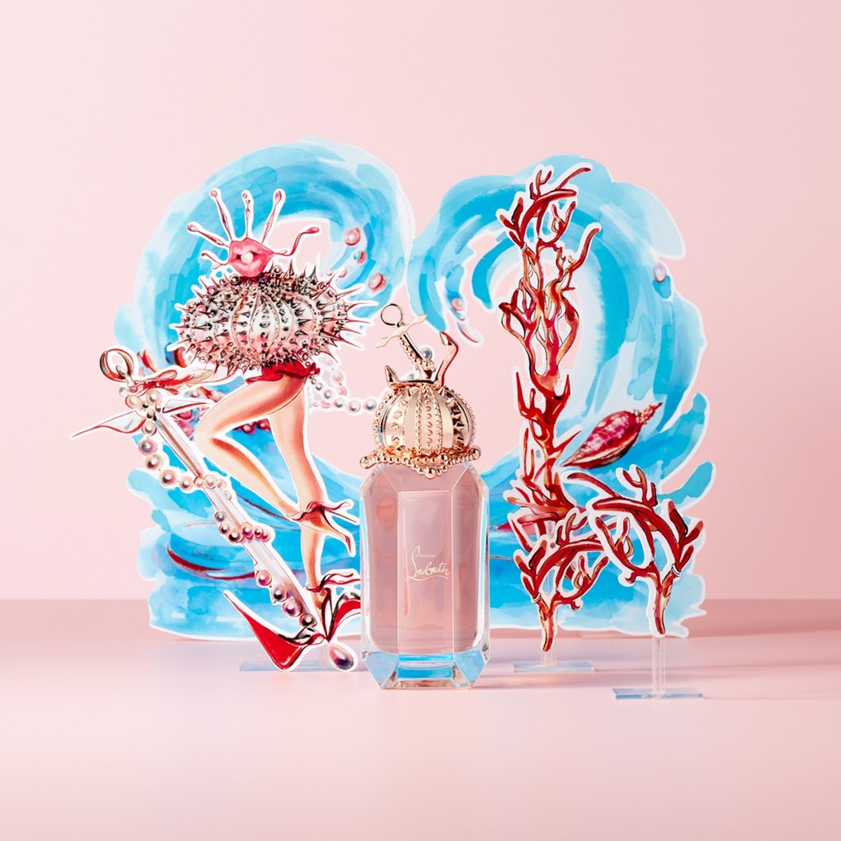 クリスチャン ルブタン」がオードゥパルファン発売 海をイメージした