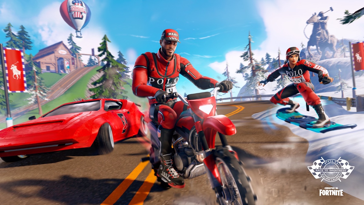 ポロ ラルフ ローレン」×フォートナイトの現実とゲームで履けるブーツ