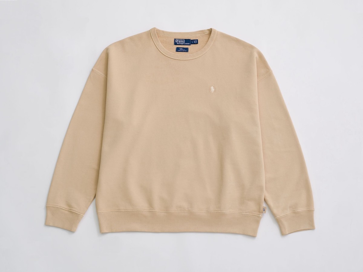ロンハーマンが「ポロ ラルフ ローレン」別注のクルーネックスエットを