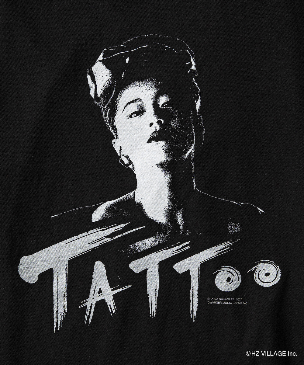 中森明菜×「ゾゾヴィラ」 レコードジャケットをイメージしたTシャツ5型