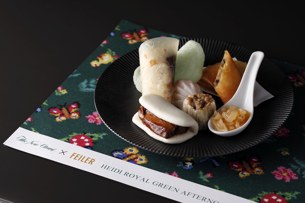 ホテルニューオータニが「フェイラー」とコラボでアフタヌーンティー