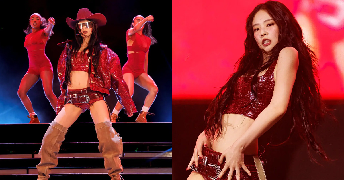 BLACKPINKジェニーはホットなウエスタンスタイルで登場 「コーチェラ