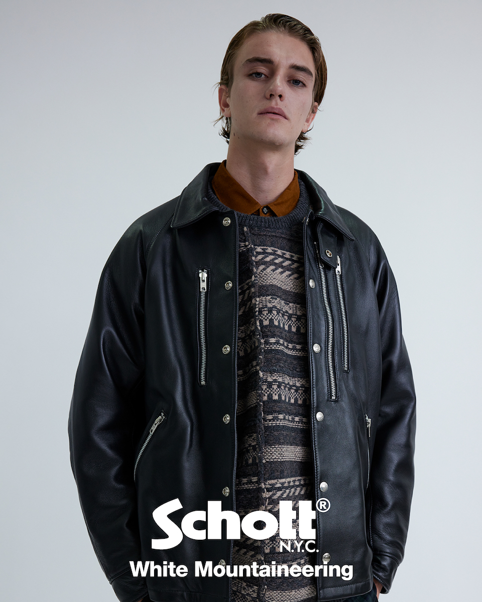 ホワイトマウンテニアリング」×「ショット」から胸ファスナーポケット