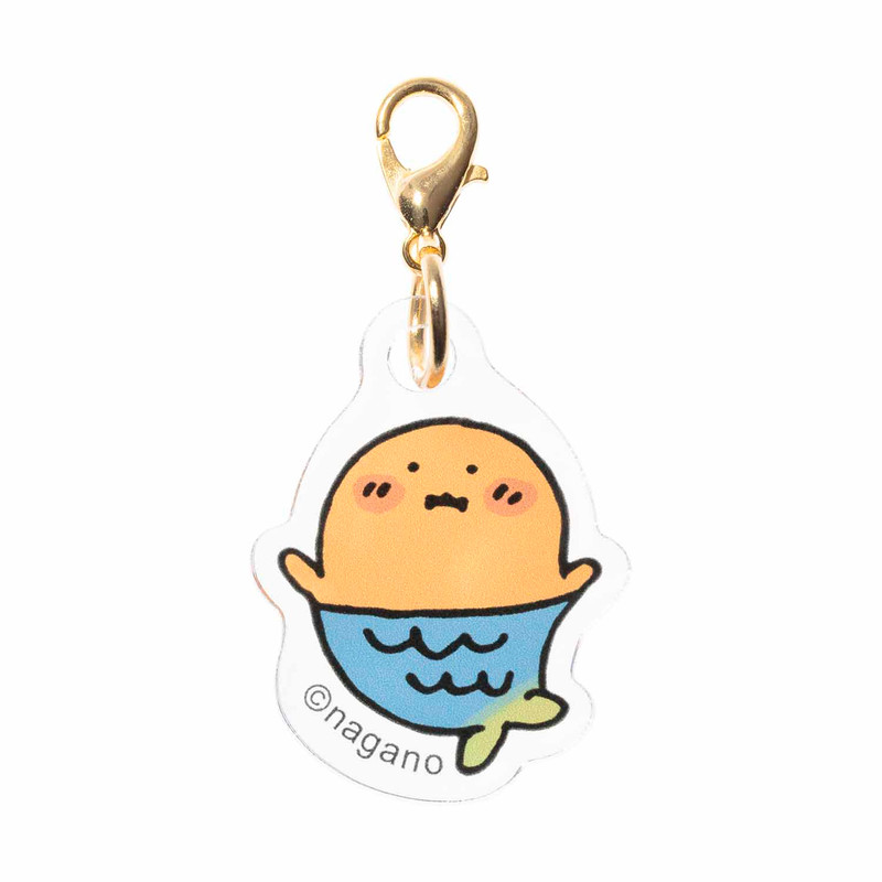 ナガノキャラクターズ もぐらコロッケだらけのアクリルチャーム （全15