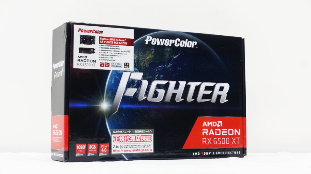 PowerColorから8GBメモリ搭載でOC仕様のRadeon RX 6500 XTカード「AXRX