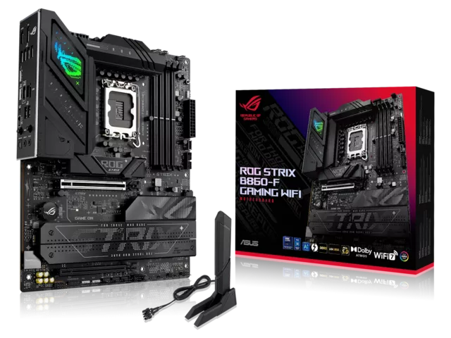 ASUS ROG STRIX B860-F GAMING WIFI インテル 800シリーズ LGA1851対応