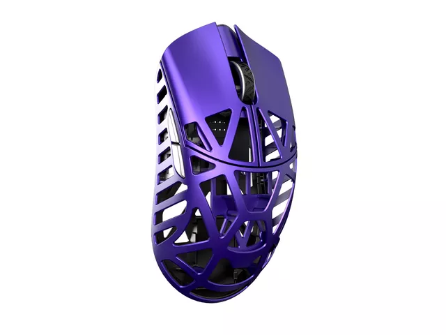 WLMOUSE Beast X MAX ワイヤレスゲーミングマウス /Purple /OMRON