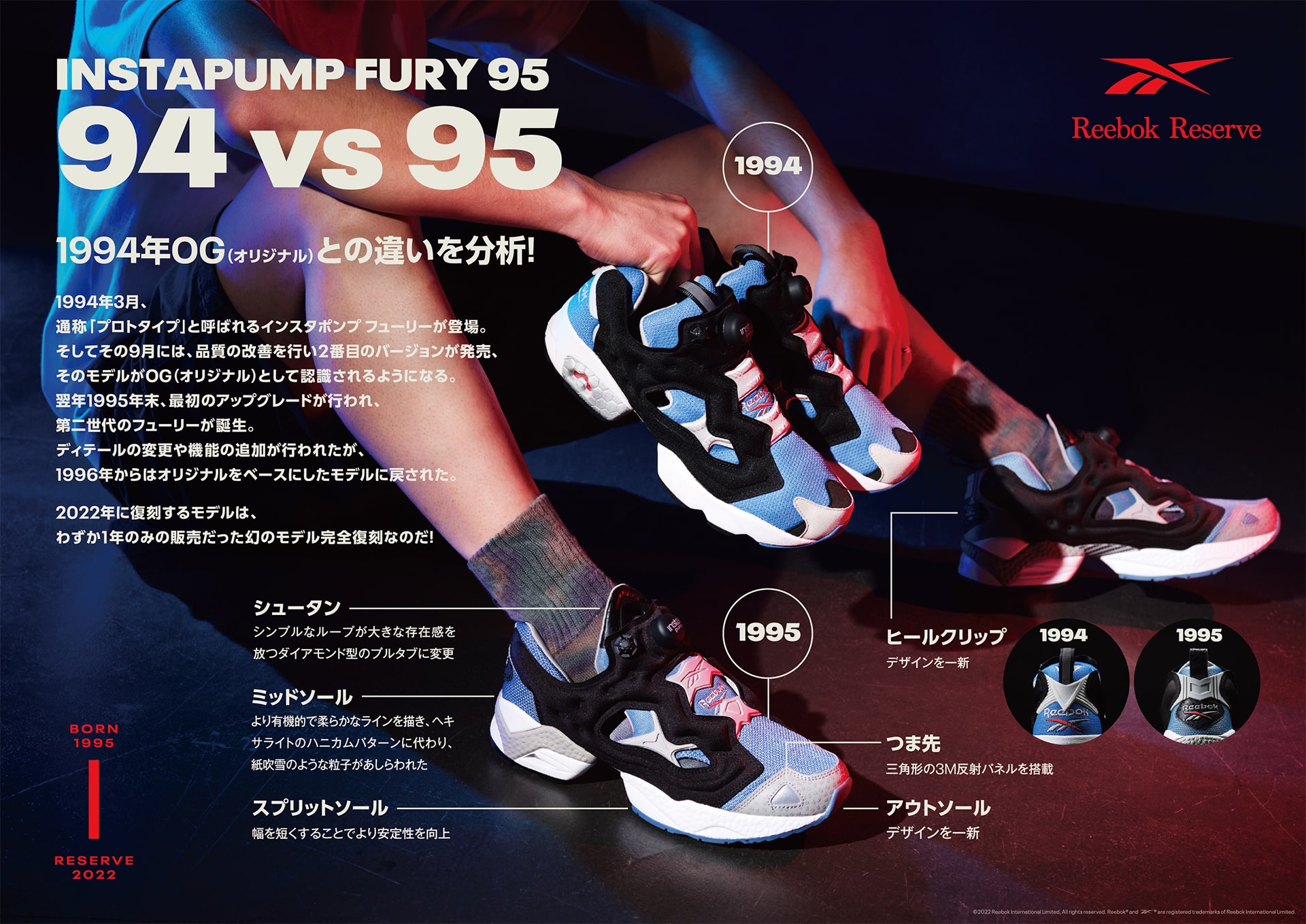 インスタポンプフューリー（instapump fury） -Reebok 公式オンライン