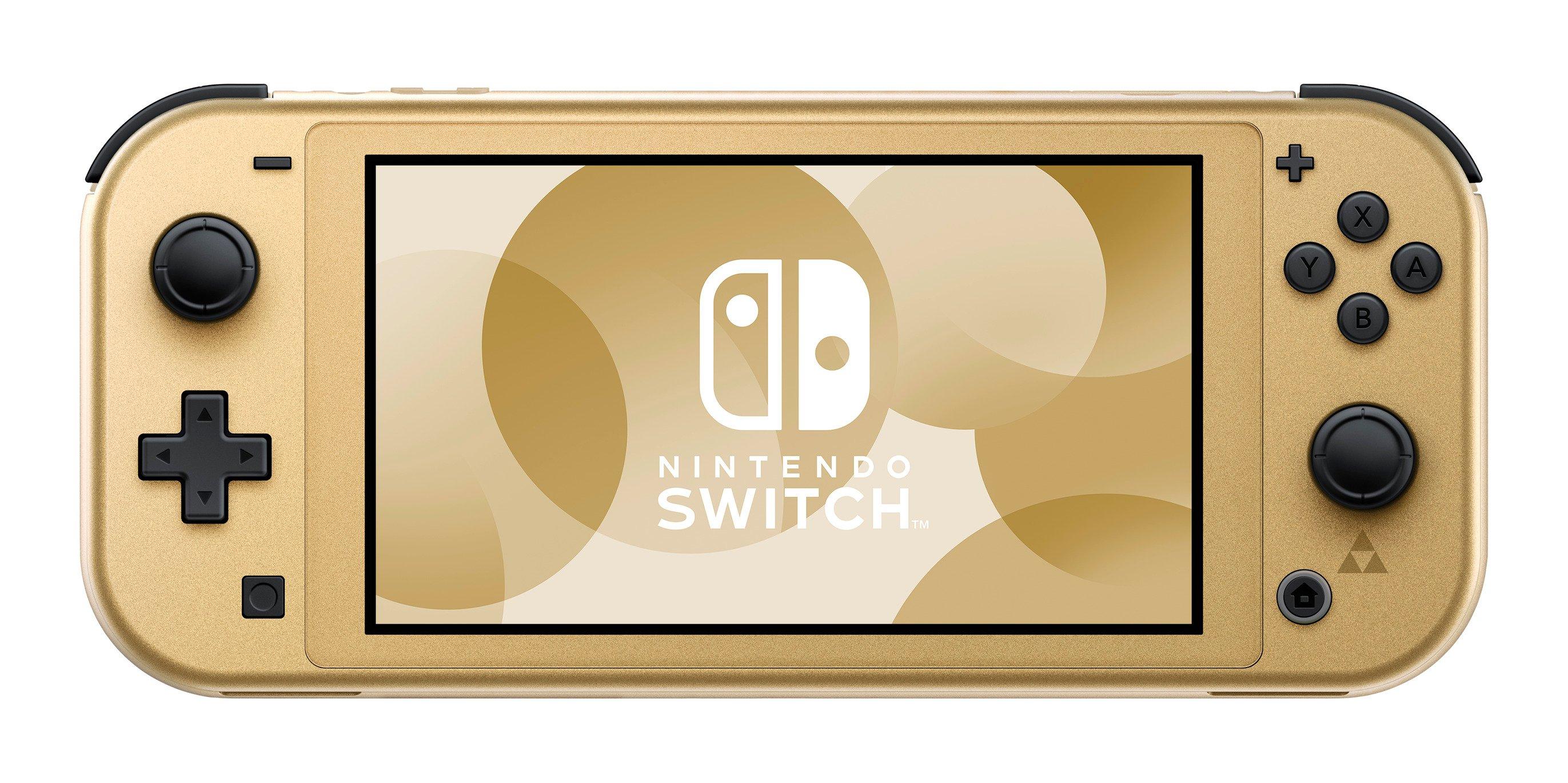 Nintendo Switch Lite: Hyrule Edition with Bonus Nintendo Switch