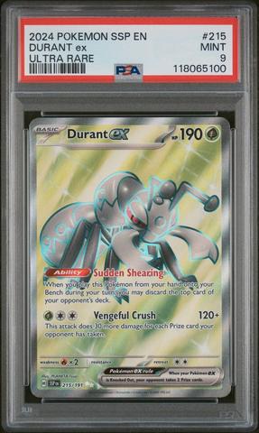 2024 Pokemon Ssp En-surging Sparks 219 Pikachu Ex Ultra Rare PSA