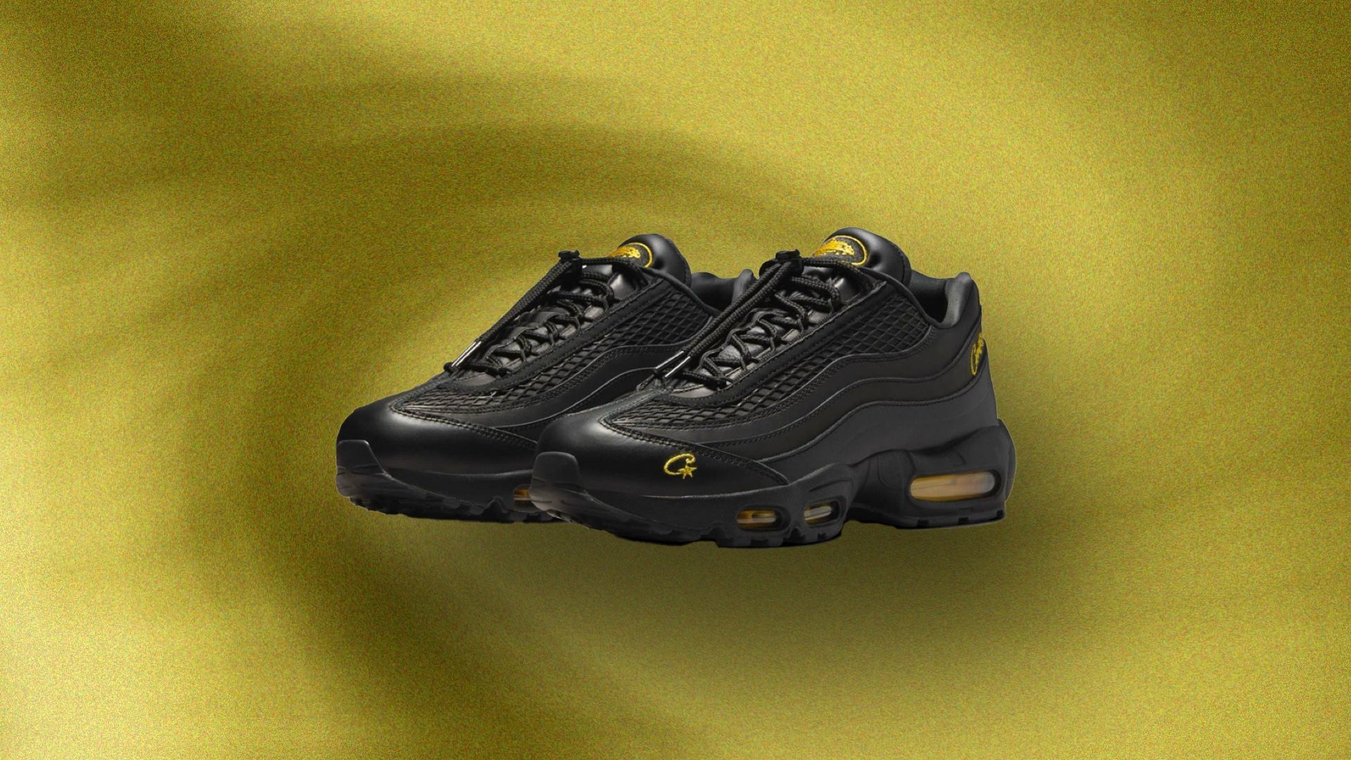 The Corteiz x Nike Air Max 95 'Tour Yellow' Is Coming in Hot | GQ