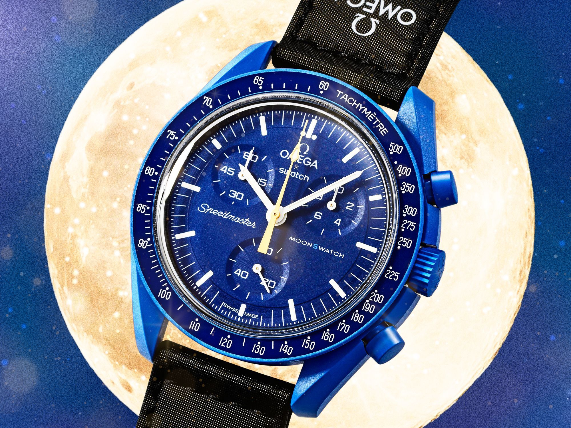 The One-Millionth MoonSwatch Just Sold for 290 Times Its Retail