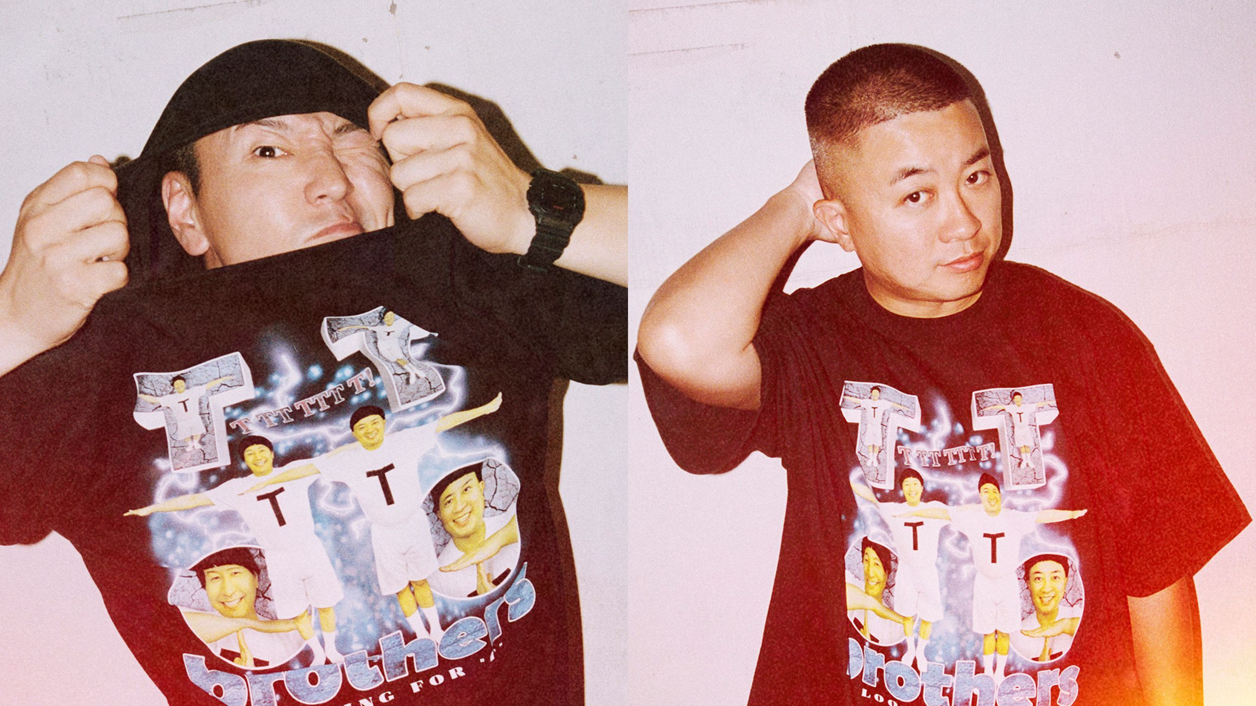 チョコレートプラネットのTT兄弟がラップTシャツに！ | GQ JAPAN