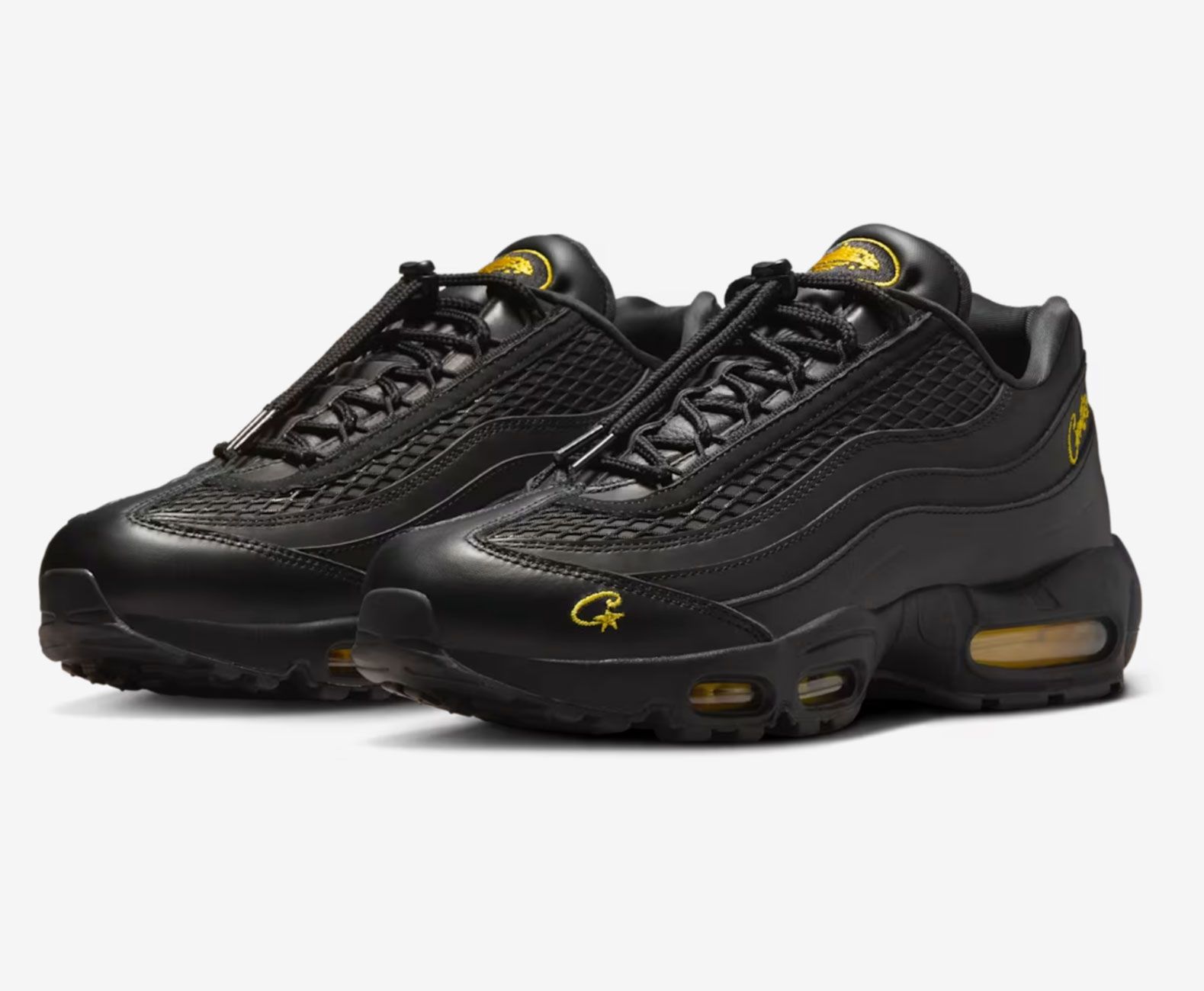 ナイキ「エア マックス 95 x Corteiz “Black and Tour Yellow”」は