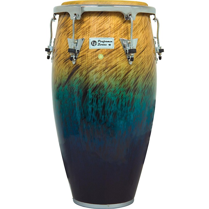 LP Performer Series Conga With Chrome Hardware 12.5 in. Tumba Blue