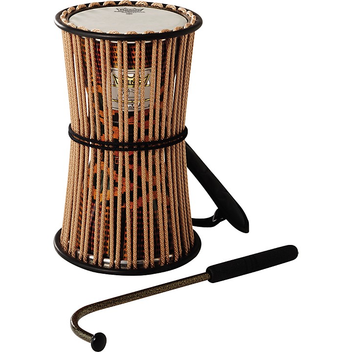 Remo Percussion Talking Drum Fabric African Stripe | Guitar Center