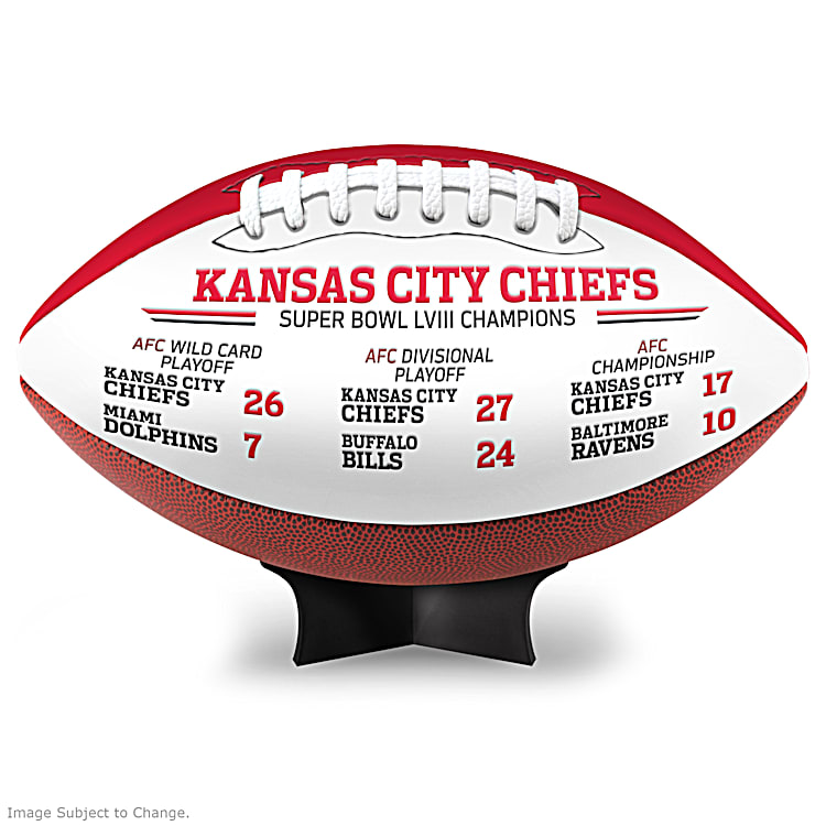 Kansas City Chiefs Super Bowl LVIII Champions NFL Commemorative