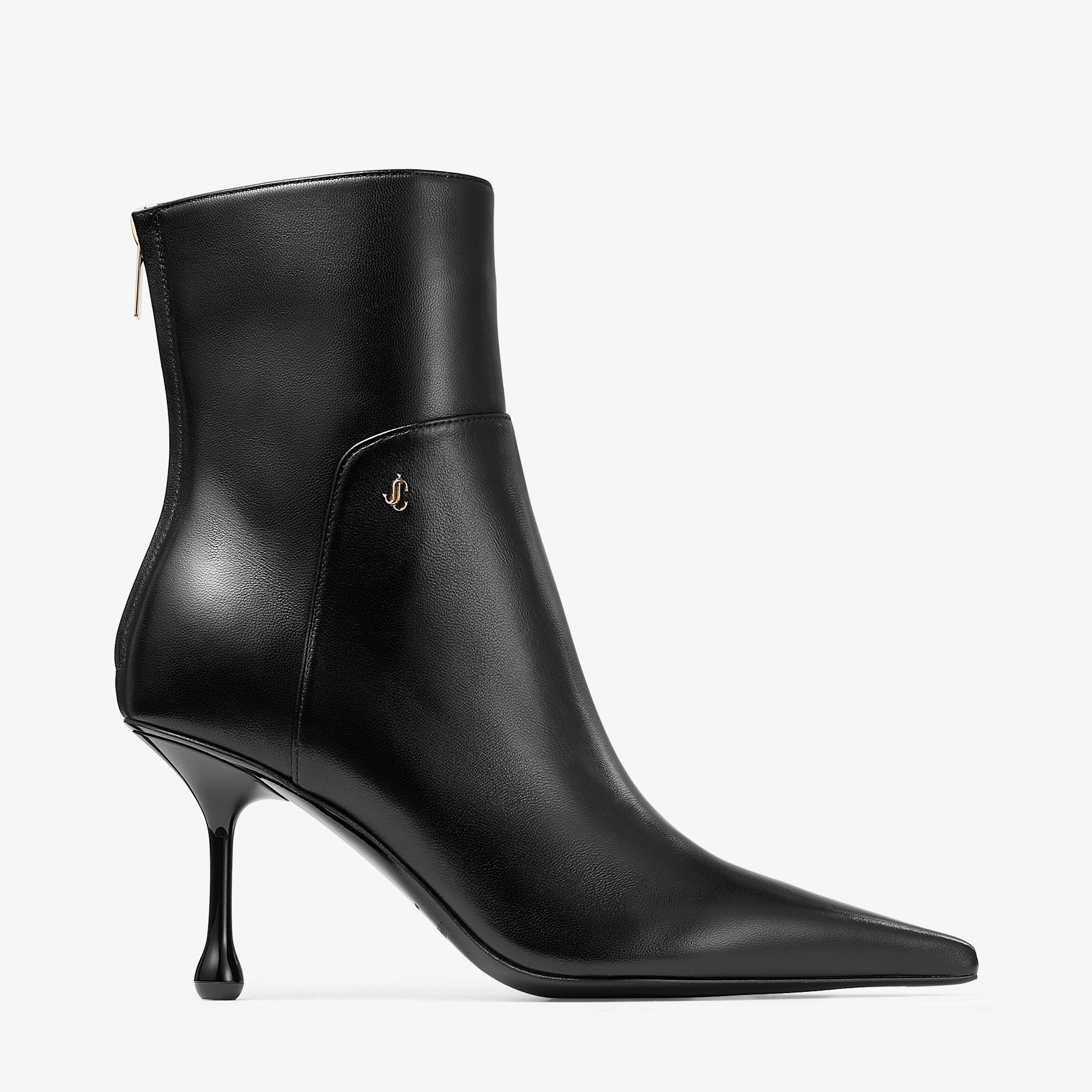 サイカス Ankle Boot 80 | ブラック ナッパレザー・ブーツ | ジミー チュウ