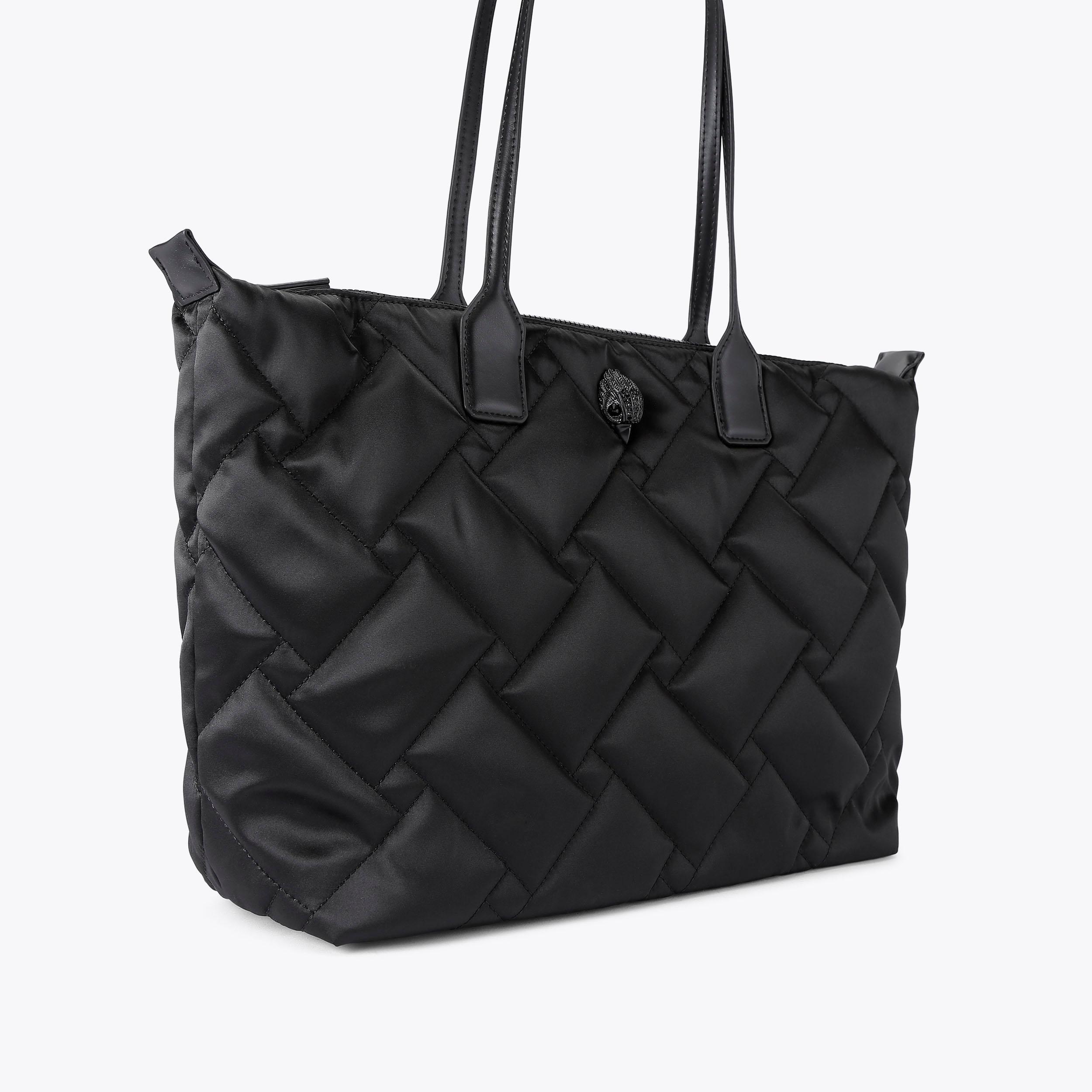 Recycled Shopper Tote Bags | Black Totes & More | Kurt Geiger