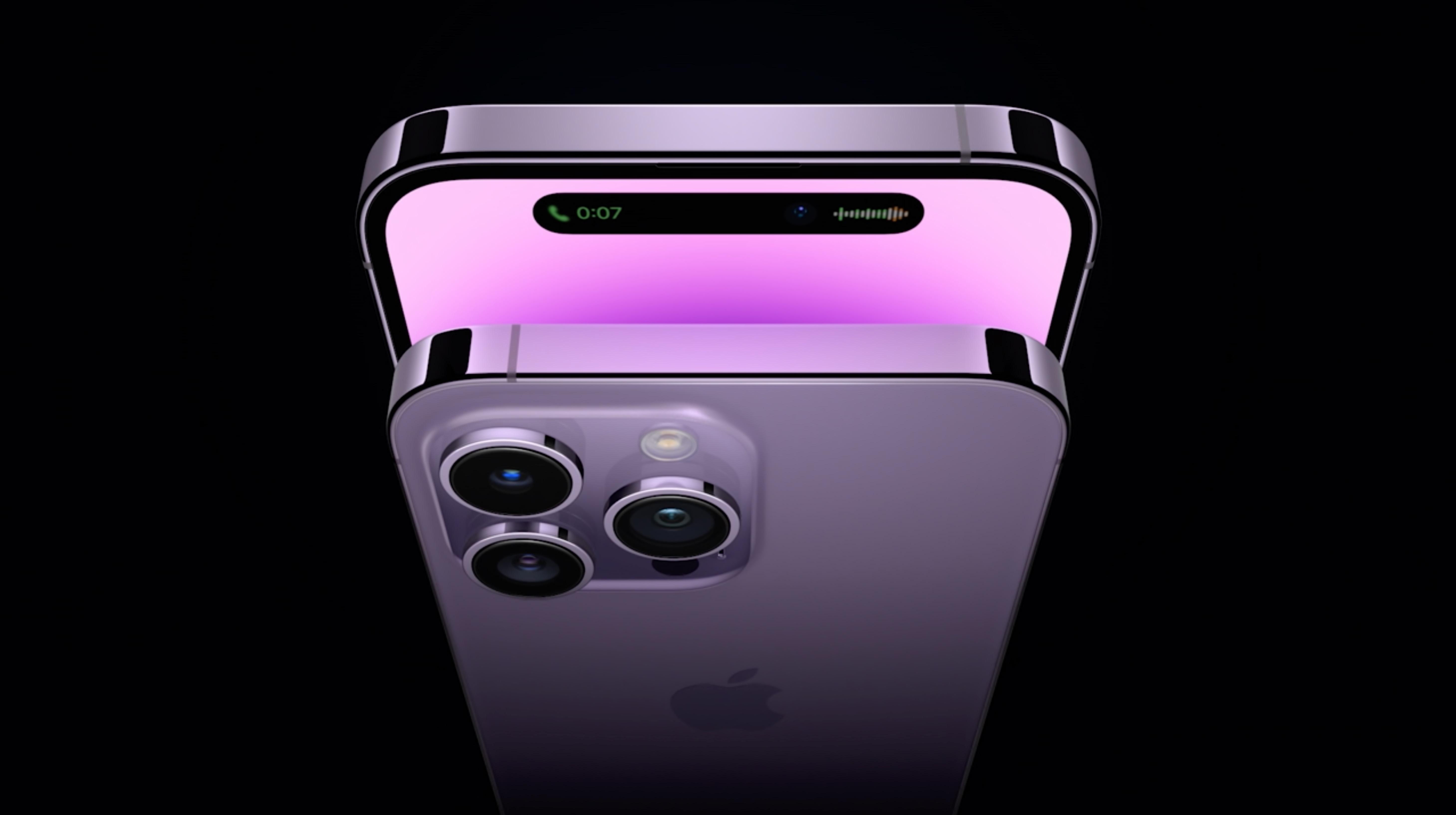 紫色に染まれ！ iPhone 14 Proのテーマカラーはディープパープル