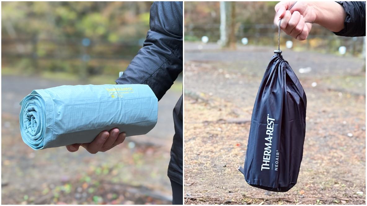 サーマレストの「ネオエアーXサーモNXT MAX」が冬のテント泊の必需品