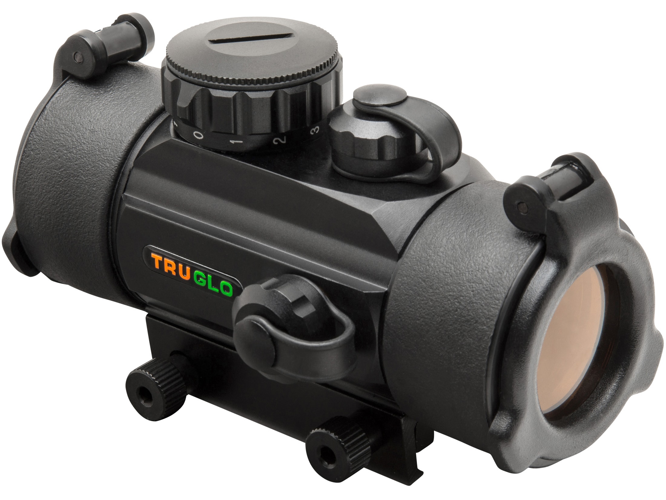 TRUGLO Red Dot Sight 30mm Tube 1x 5 MOA Red Green Dot Reticle Integral