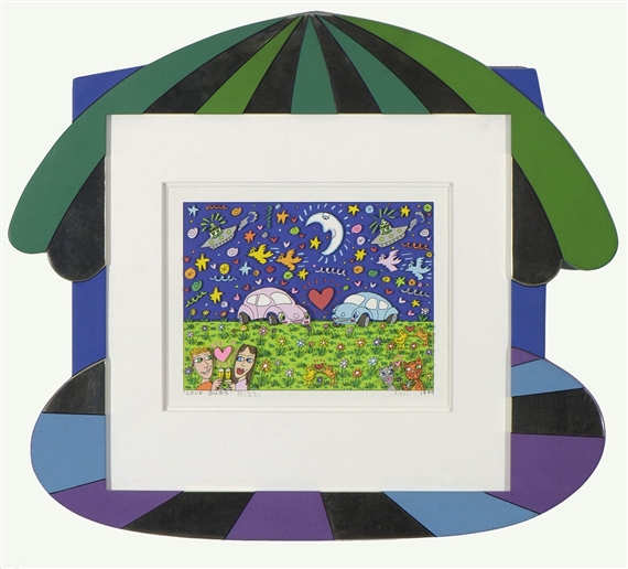 James Rizzi 『 FROWERS 』*＊*…LOVEBIRDS James Rizzi 『 FROWERS