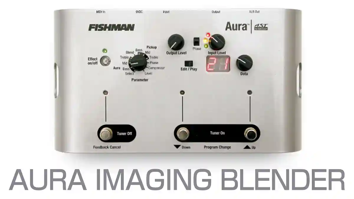 エレアコが自然な音になるアコギ用プリアンプ・エフェクター。FISHMAN