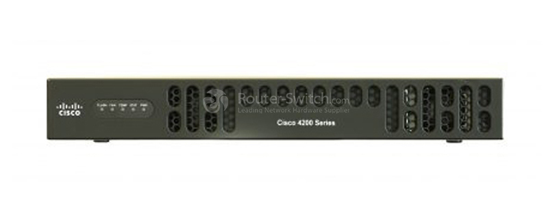 Cisco ISR4221/K9 Router 75 Mbps, 2 GE WAN/LAN, 1 SFP Port Price