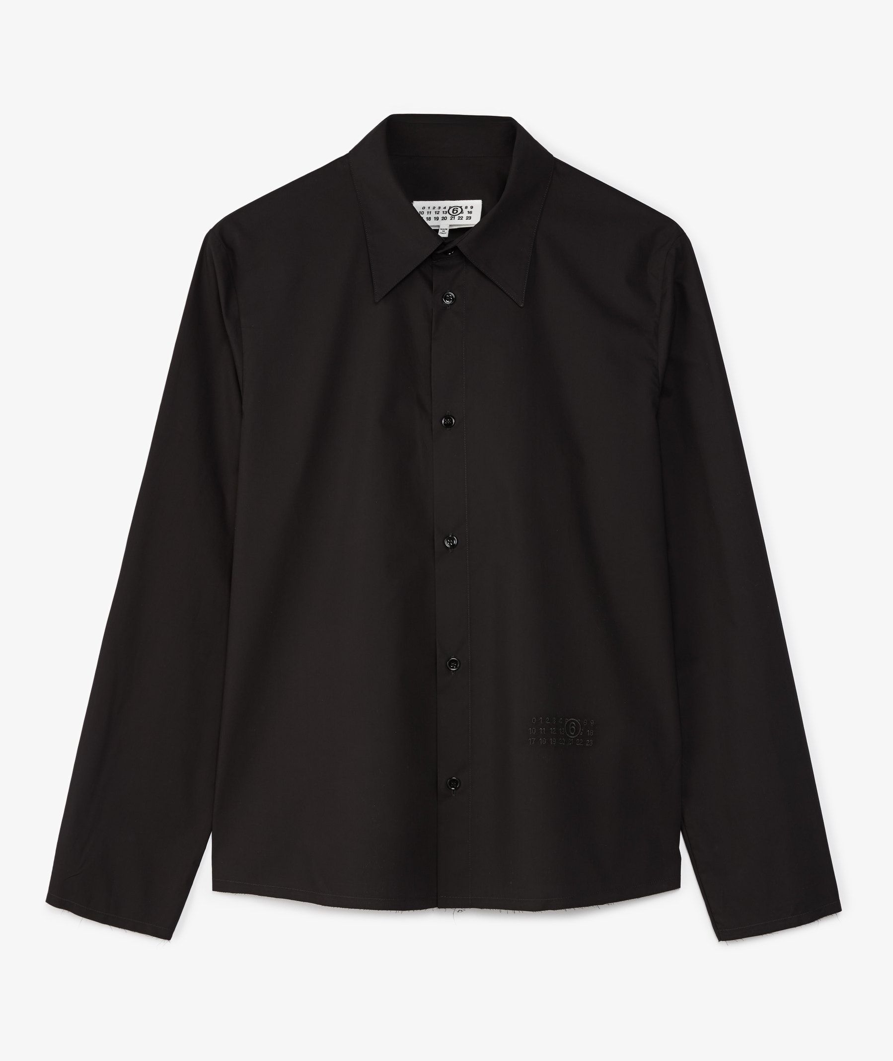 MAISON MARGIELA Long Sleeve Shirt | Black | SVD USA