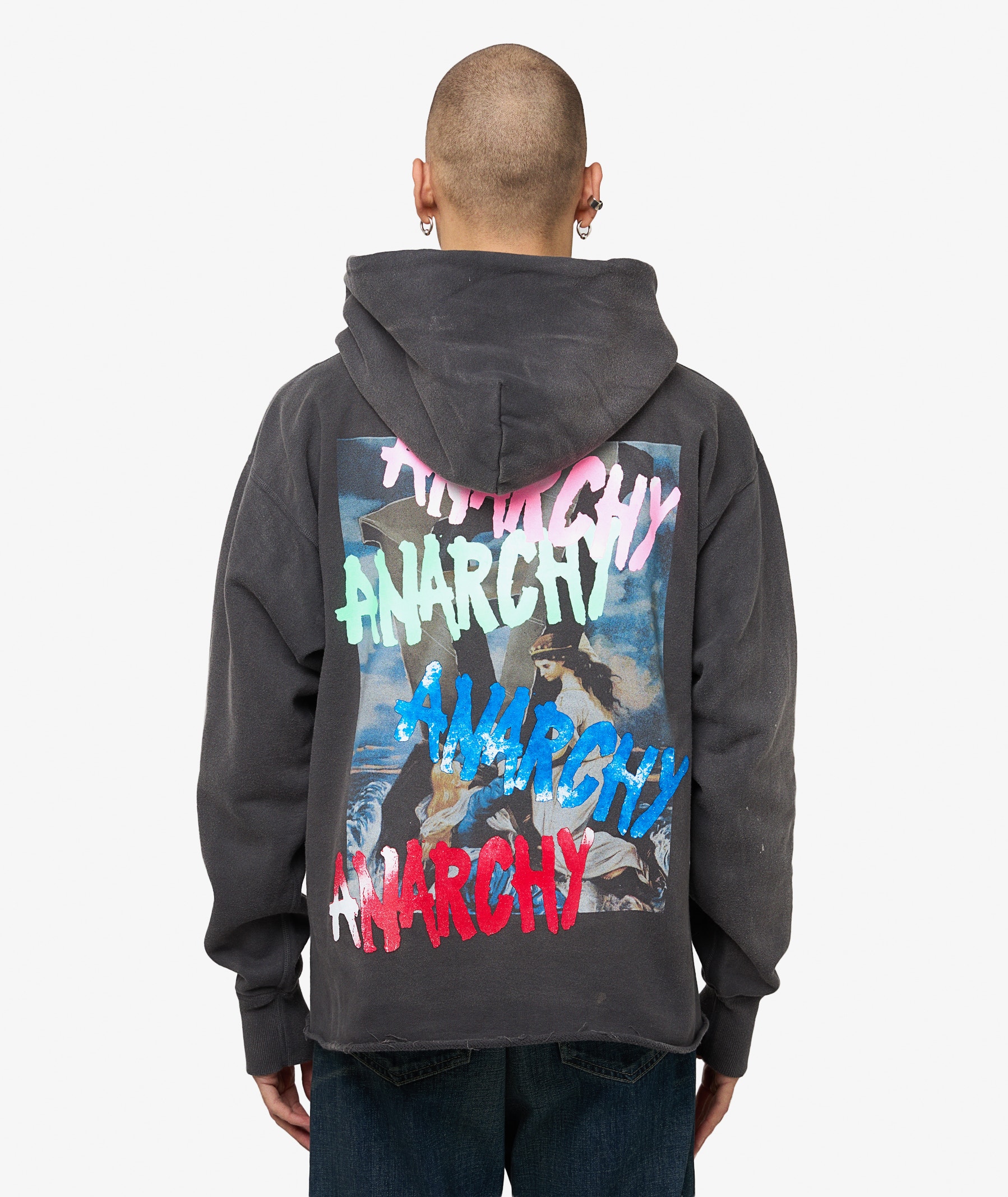 SAINT Mxxxxxx Anarchy Hoodie | Black | SVD USA