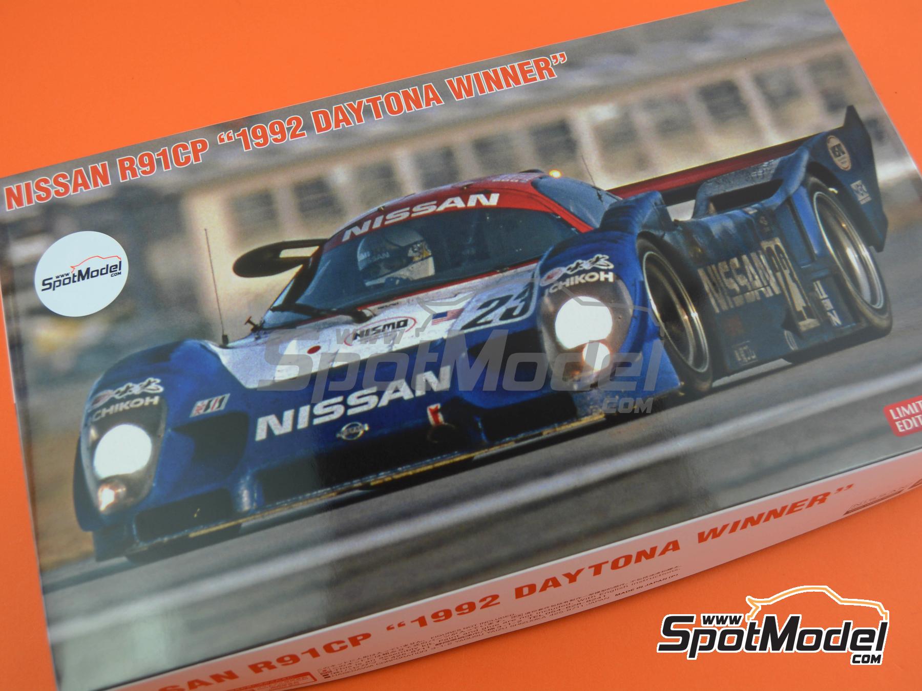 Hasegawa 20724: Car scale model kit 1/24 scale - Nissan R91CP