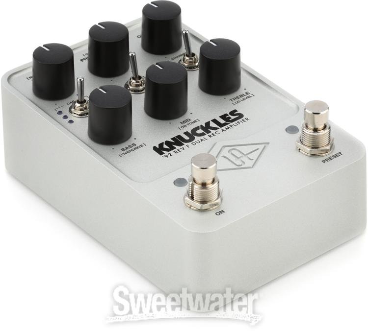 Universal Audio Knuckles '92 Rev F Dual Rec Amplifier Pedal