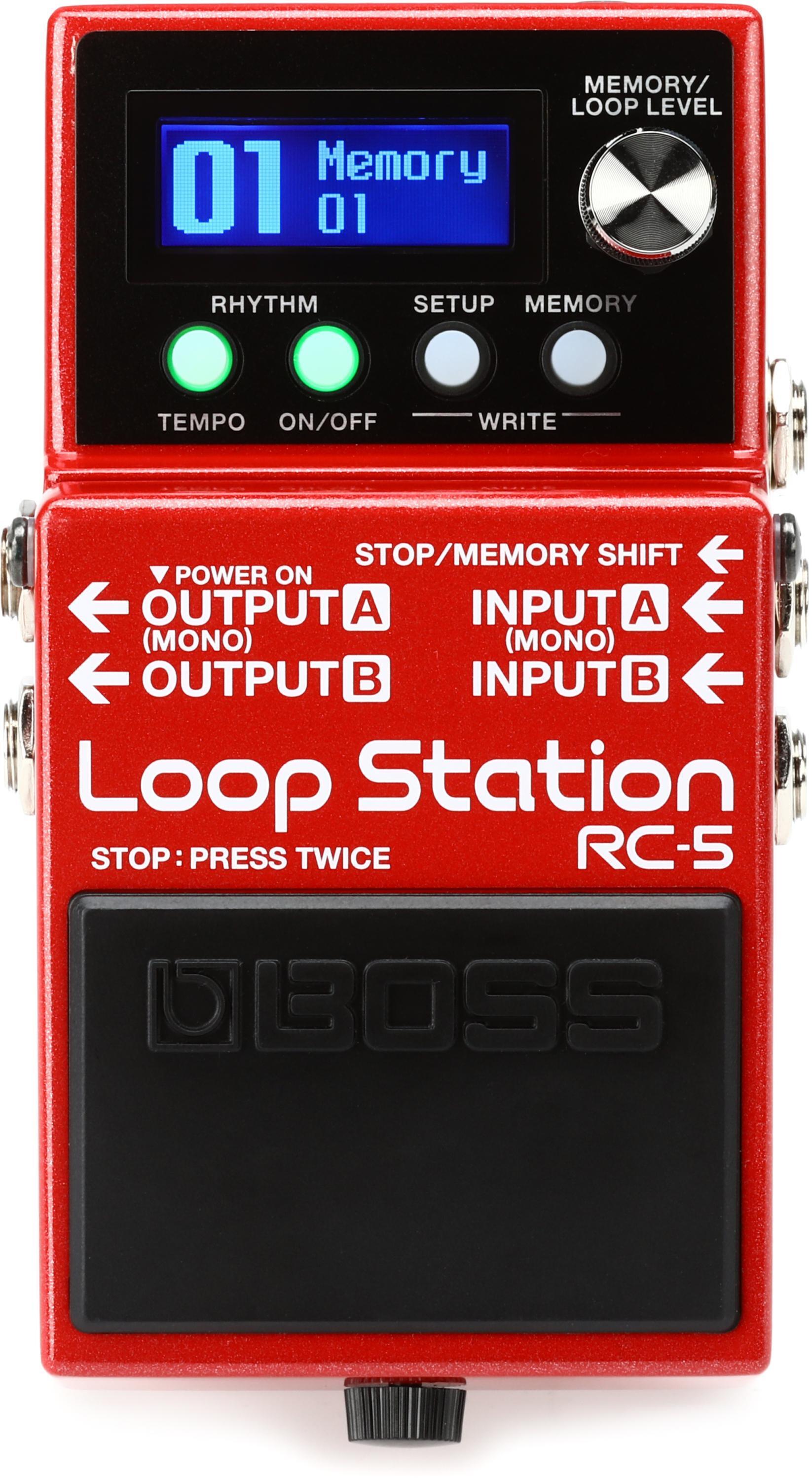 Boss RC-30 Phrase Looper Pedal | Sweetwater
