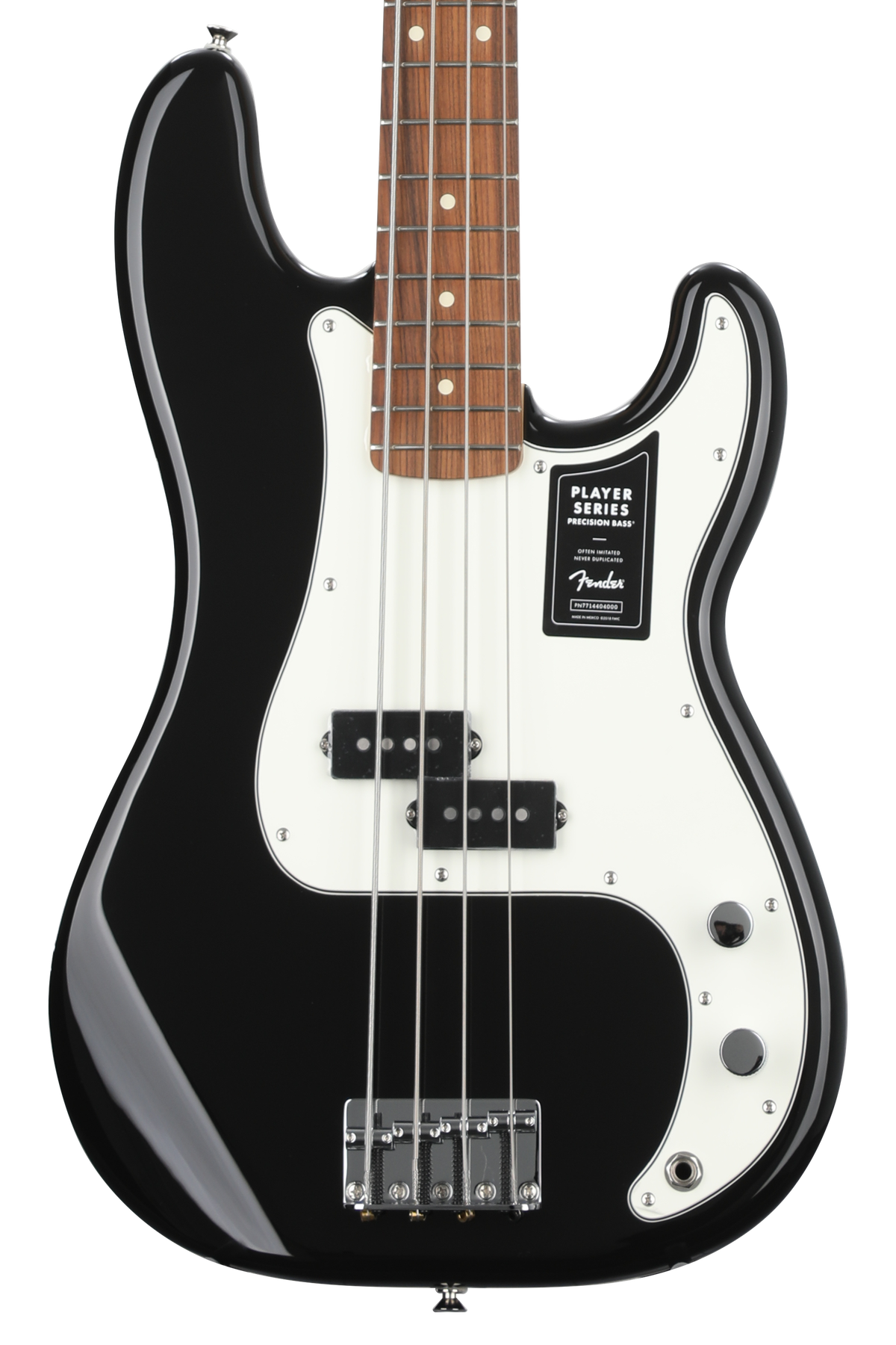 Fender Player Precision Bass - Black with Pau Ferro Fingerboard