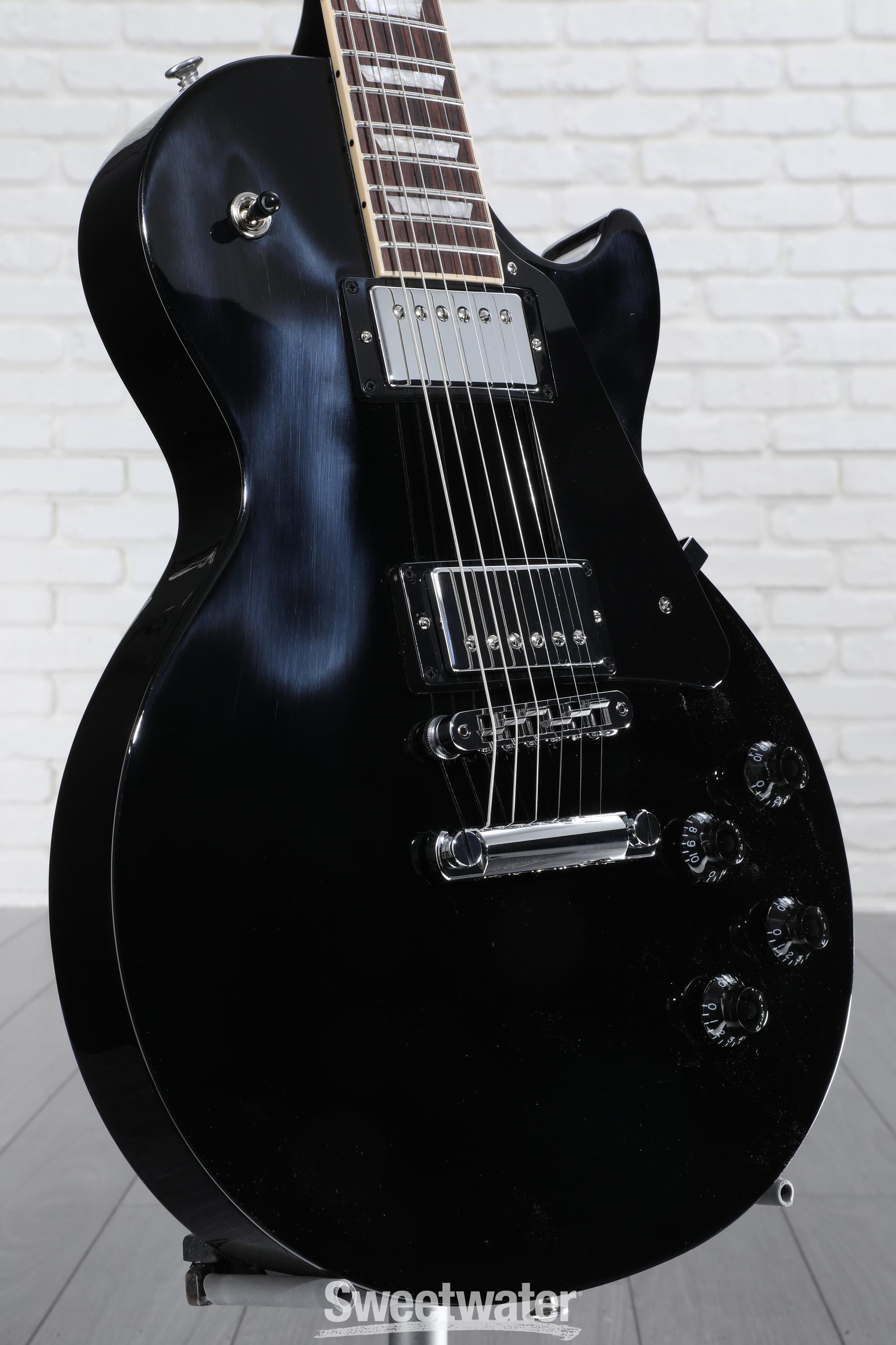 Gibson Les Paul Studio Electric Guitar - Ebony | Sweetwater