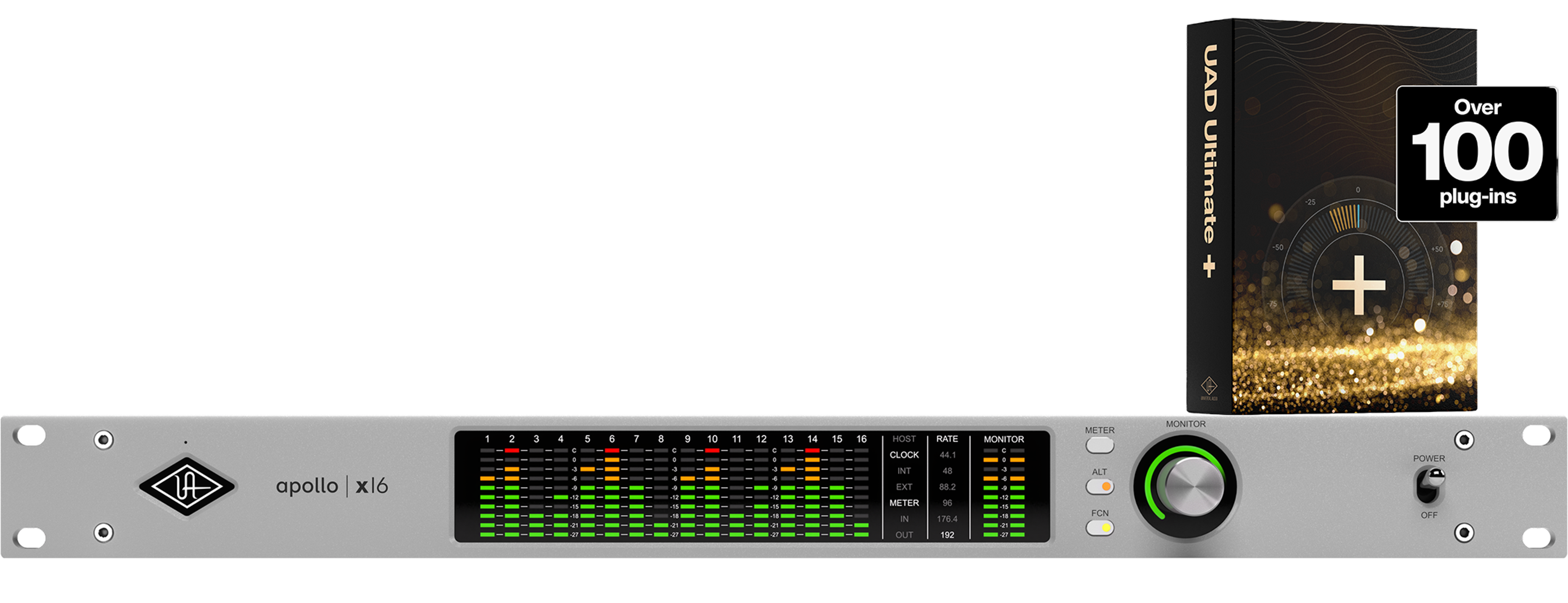 Universal Audio Apollo x16 Gen 2 and Ultimate+ 13 Plus Bundle