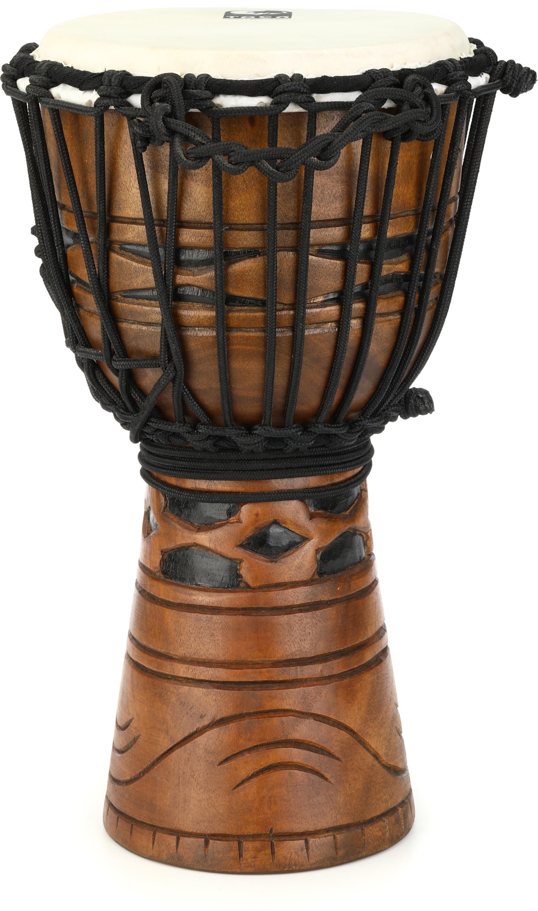 Toca Percussion Origins Series Wood Rope-tuned Djembe - 8 inch