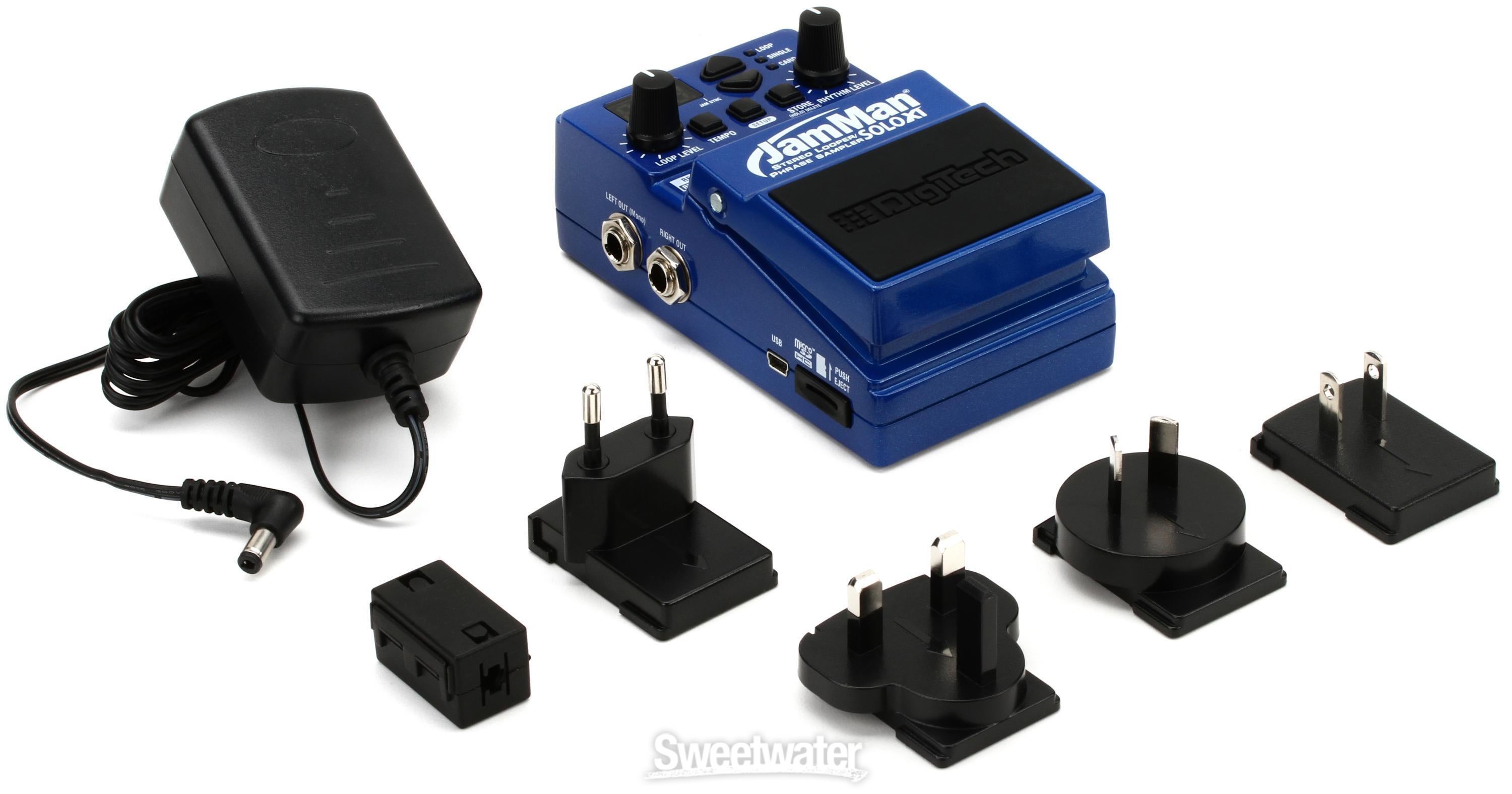 DigiTech JamMan Solo XT Phrase Sampler / Looper Pedal | Sweetwater