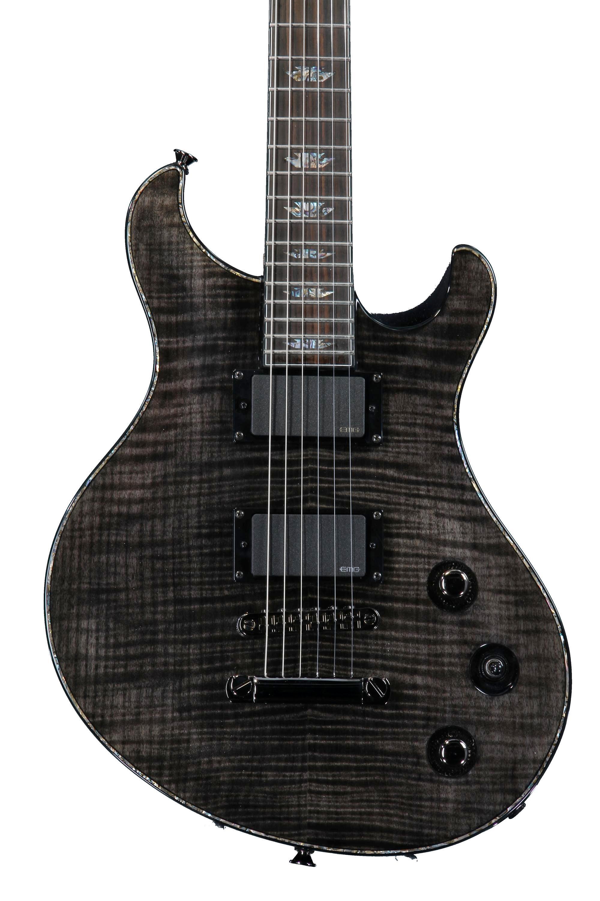 Charvel Desolation DC-1 ST - Transparent Black | Sweetwater