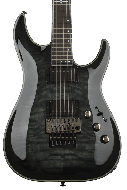 Schecter Hellraiser Hybrid C-1 FR - Trans Black Burst | Sweetwater
