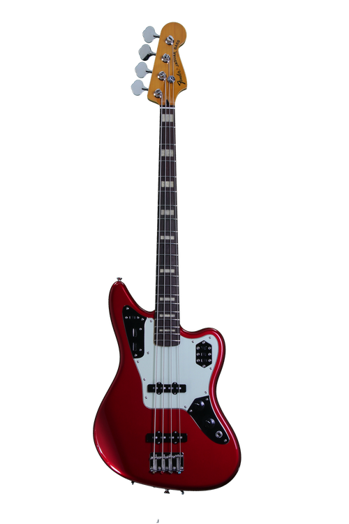 Fender Deluxe Jaguar Bass - Candy Apple Red | Sweetwater