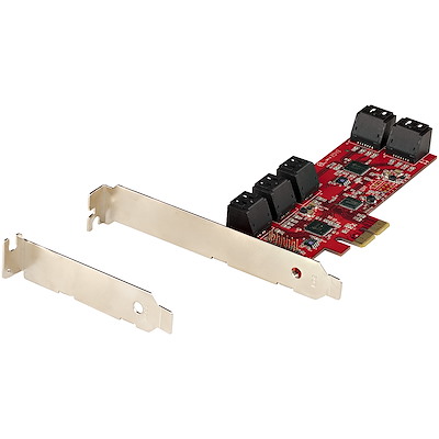 SATA 10ポート増設PCI Express インターフェースカード／6Gbps／ロー