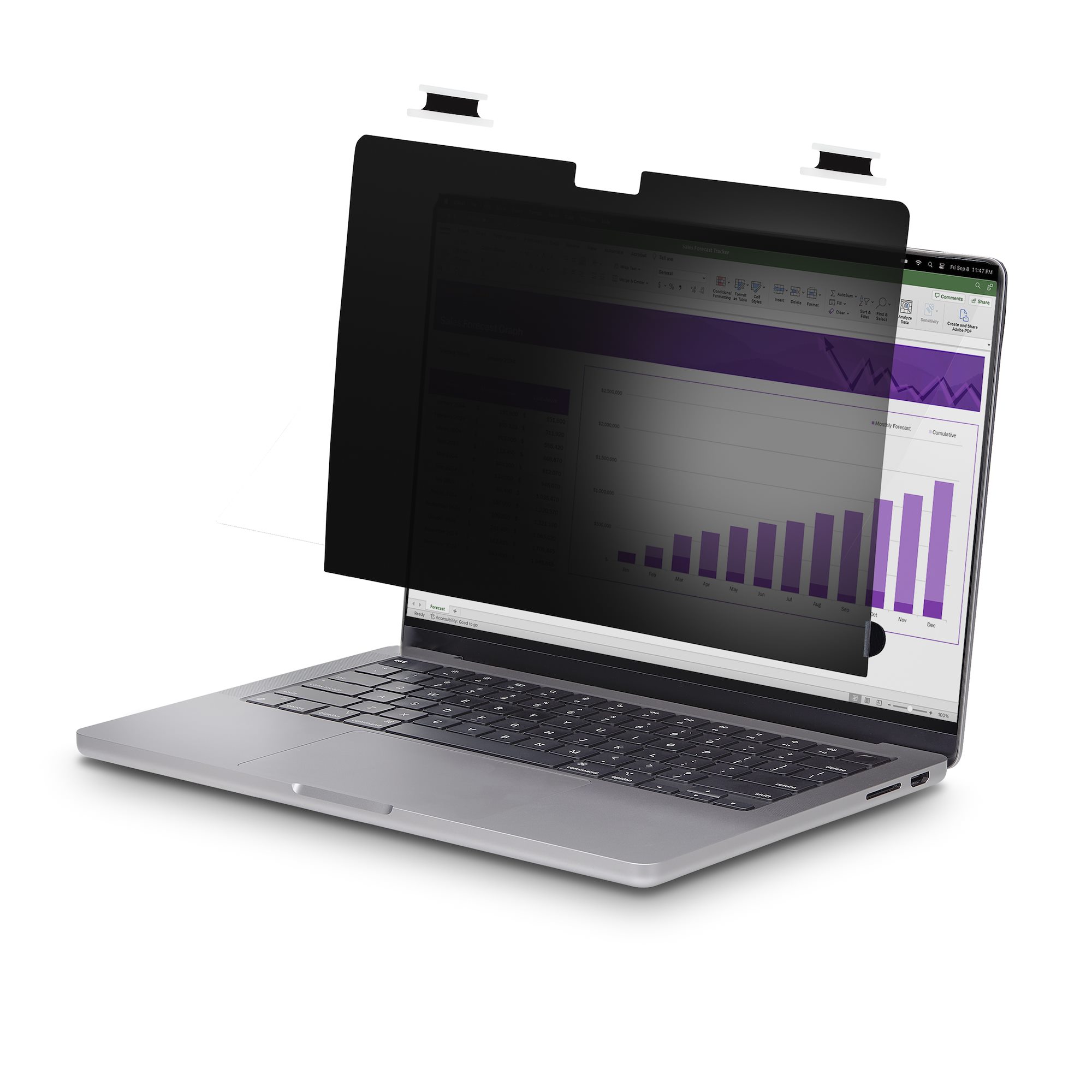 覗き見防止プライバシーフィルター／16インチ MacBook Pro 2021-2024