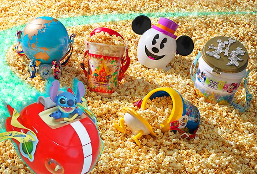 公式】パークの定番ポップコーンにも“ハピネス”がいっぱい♪｜東京