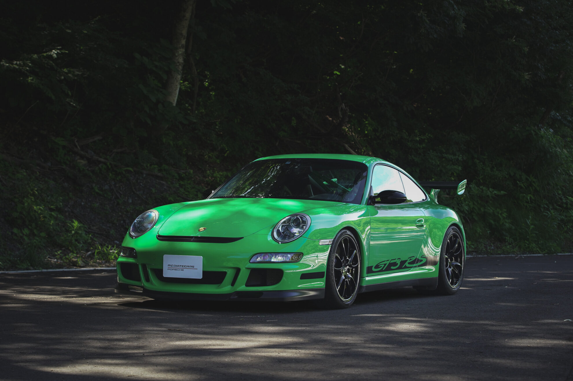 911 GT3RS(997.1) 正規D車 PCCB スポクロ 希少カラー シグナルグリーン